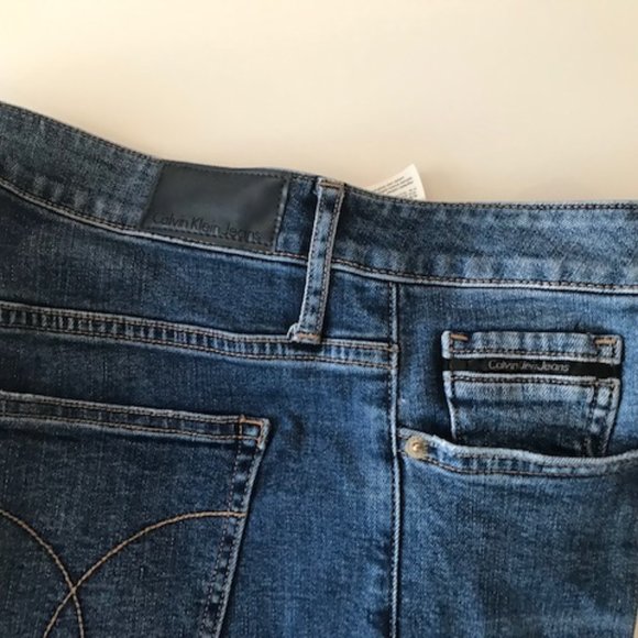 Calvin Klein Distressed Slim Boyfriend Jeans - Picture 10 of 12